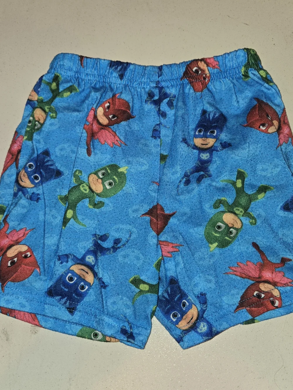 PJ Masks Blue & Orange Kids Pajama Set - Catboy, Owlette & Gekko SZ 3T
